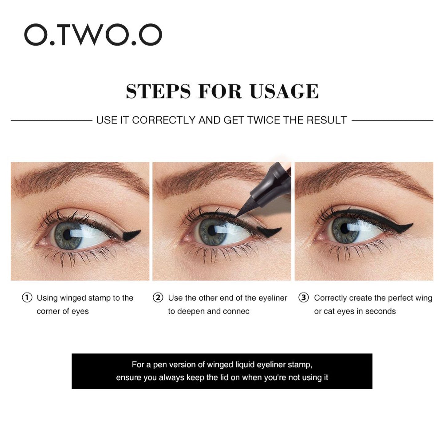 O.TWO.O Cat-Eye Stamp Eyeliner