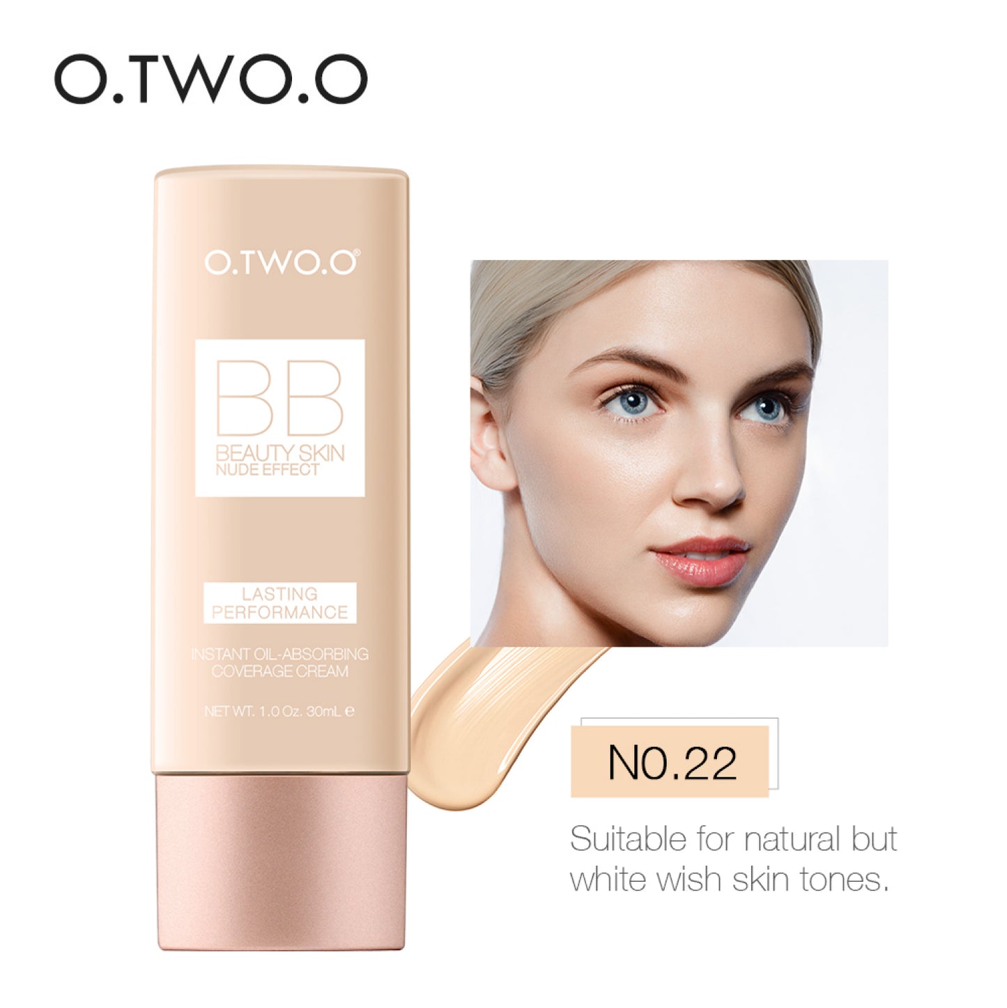 O.TWO.O Beauty Skin Nude Effect BB Cream